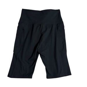 Black bike shorts